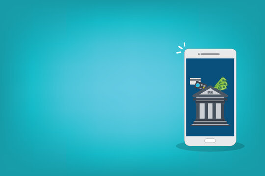 Digital Money Transaction and Banking App Concept