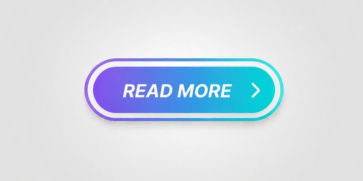 Modern read more button with gradient and arrow on subtle background