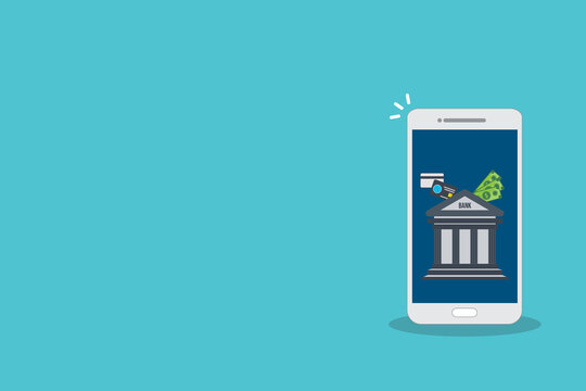 Smartphone Finance App for Secure Money Transfer
