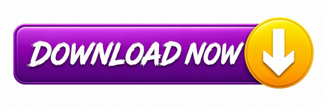 Download now button with arrow and glowing purple background