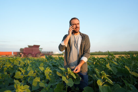 Business Call in the Field