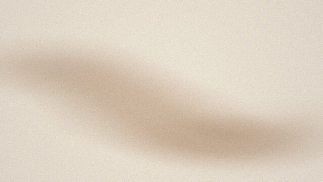 Abstract beige background with soft gradient waves and subtle film grain texture for minimalist design