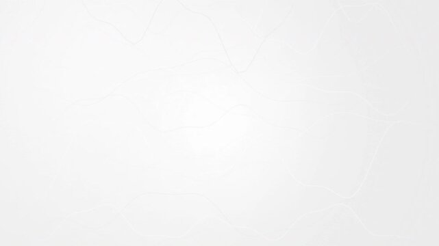 Minimalist white background with subtle flowing grey wave lines, 3D render motion graphic, ideal for corporate presentations, tech branding and web UI