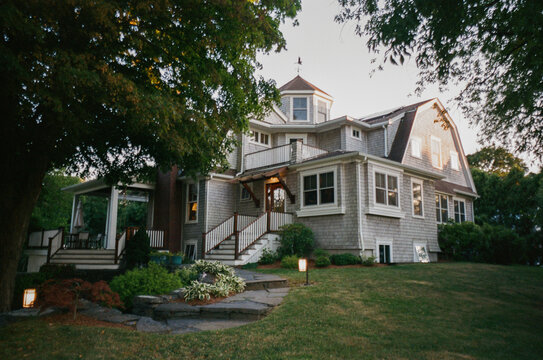 Single family home exterior film 