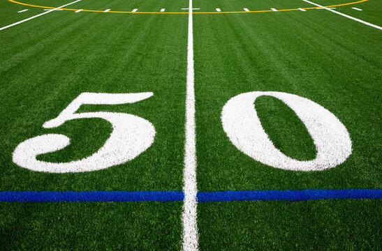 Artificial Turf  field American Football  50