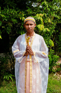 Thai Theravada Buddhist Ordination Ceremony