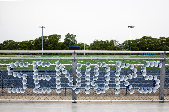 High School senior classmen  Football Stadium 
