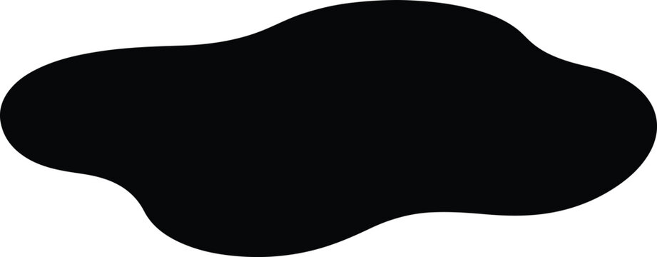 Cad tree lines Amorphous black blob set. Abstract liquid ink splotch. Vector organic texture shape. Irregular dark silhouette spot for mask or background. Minimalist flat silhouette design.