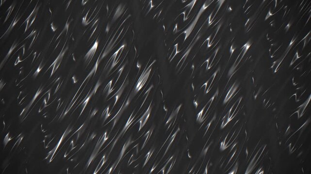 Abstract dark background with liquid metallic texture and wavy patterns