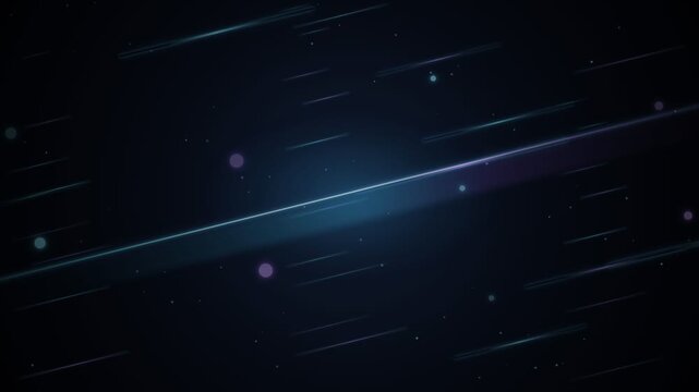Abstract cosmic background with streaks of light in deep space, concept for futuristic technology visualization, digital art projects, website header design and high-speed motion graphic inspiration