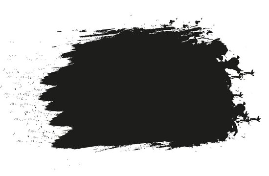 black ink splat