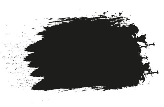 black ink splat