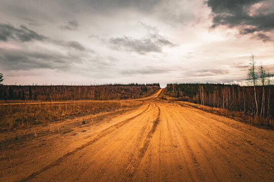 Dalton Highway Rolling Through the Autumn Wilds