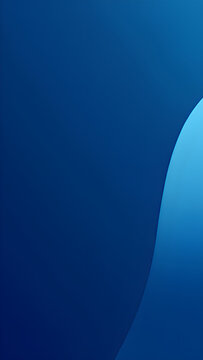 Minimalist cover design featuring blue color gradients, simple and clean, with ample space for text