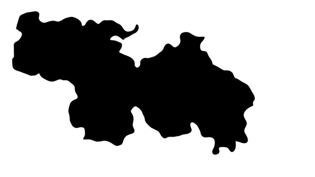 Ink transition splatter in water black watercolor ink drops background, Black watercolor spreading on white for organic transitions, splatter dirt stain spatter spray splash, 4k animation