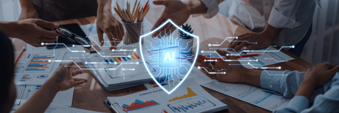 AI-powered cybersecurity. Intelligent system acts as a digital shield cyber security, providing security network protection and data security against online cyber threats and viruses. Fermion