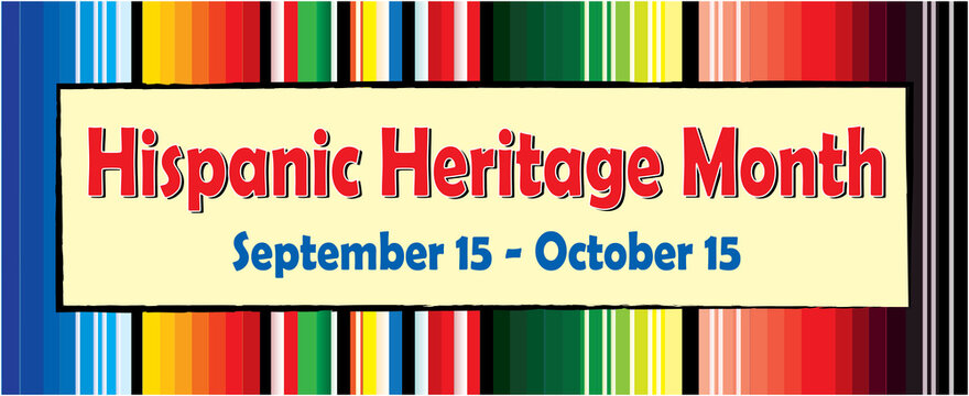 Hispanic Heritage Month with Colorful Blanket