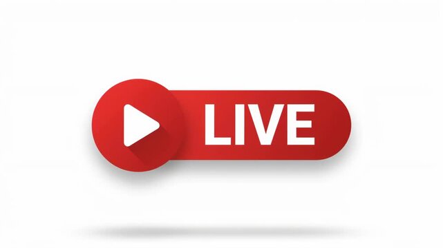 Live Stream Play Button