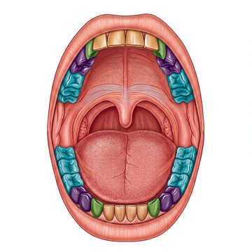 Dental Formula and Oral Cavity Anatomy in Adult Human
