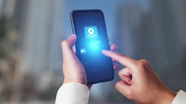 GPS icons show navigation, GPS tracking, and location. GPS supports real time maps, direction, and GPS navigation services for mobility and transport. Gist
