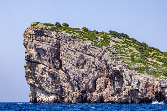 The rock and the sea Croatia