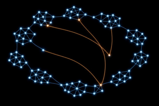 Small-World Network Short Paths High Clustering