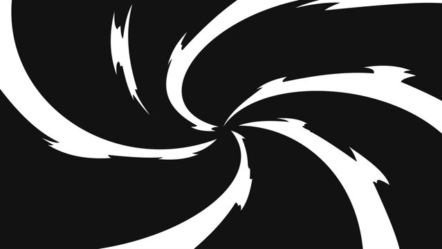Dynamic manga-inspired spiral motion creates a strong sense of rotation, speed, force, and energy. Ideal for comic effects, action scenes, gaming graphics, posters, visual effects, backgrounds.