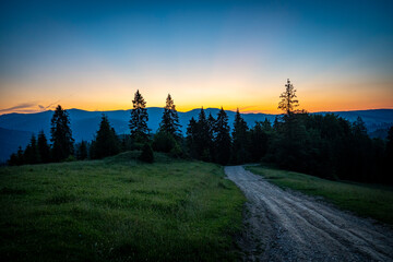 Pieniny, polskie góry, Małopolska, Sądeckie © Maciej G. Szling