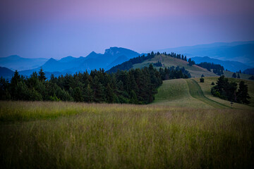 Pieniny, polskie góry, Małopolska, Sądeckie © Maciej G. Szling