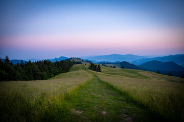 Pieniny, polskie góry, Małopolska, Sądeckie © Maciej G. Szling