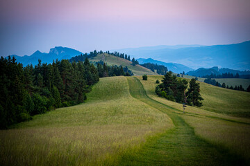 Pieniny, polskie góry, Małopolska, Sądeckie © Maciej G. Szling
