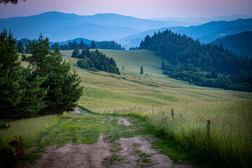 Pieniny, polskie góry, Małopolska, Sądeckie © Maciej G. Szling
