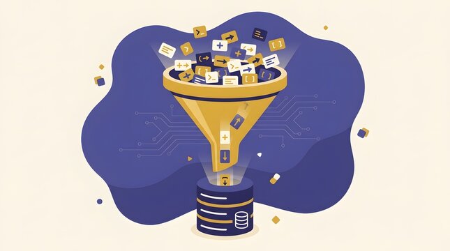 Data Funnel Processing Big Data Pipeline into Database Server