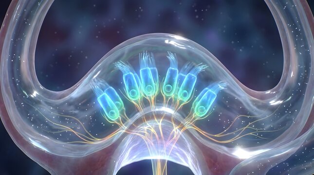 3D Medical Visualization of Inner Ear Vestibular Cupula