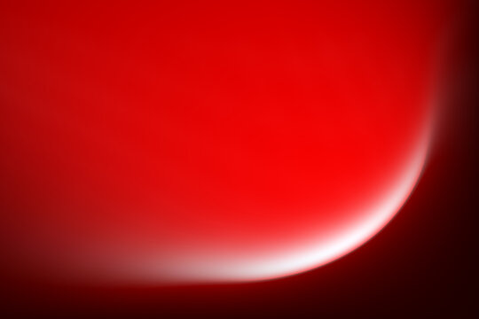 Red background light abstract glowing white curved trail for digital design