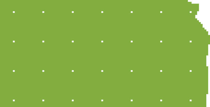 kansas Map Dithered Pixel
