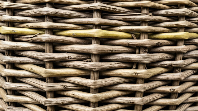 wicker basket texture