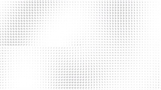 Animated abstract particle background featuring dynamic wave motion, flowing geometric distortion, and futuristic depth. Ideal for motion graphics, technology visuals, and digital displays.