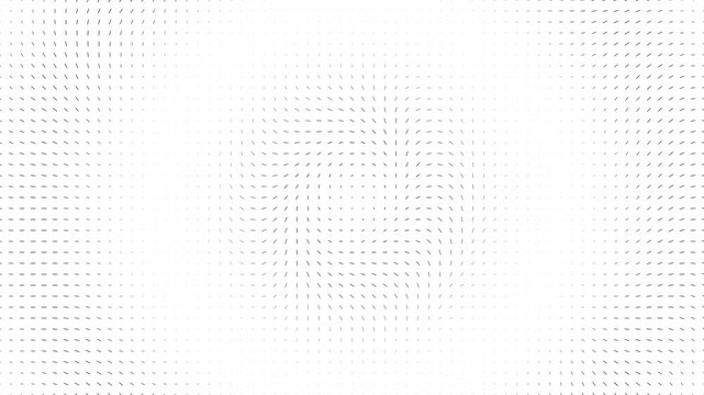 Animated abstract particle background featuring dynamic wave motion, flowing geometric distortion, and futuristic depth. Ideal for motion graphics, technology visuals, and digital displays.