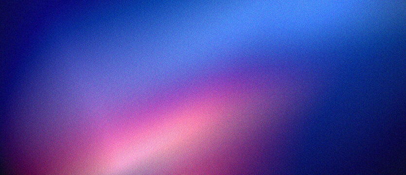 Ethereal purple and blue neon gradient with intense grain texture creates dreamy cosmic atmosphere for vibrant social media posts or creative music artwork.