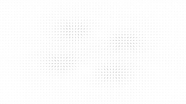 Animated abstract particle background featuring dynamic wave motion, flowing geometric distortion, and futuristic depth. Ideal for motion graphics, technology visuals, and digital displays.