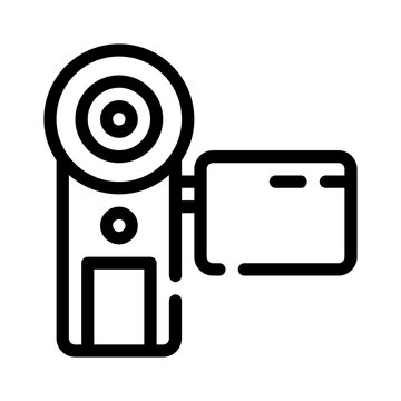 actioncam line icon
