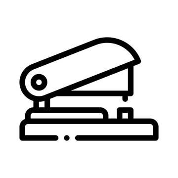 stapler line icon