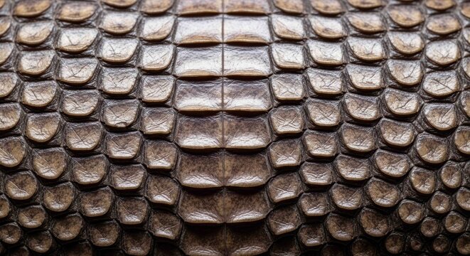 Reptile Skin Texture Close-up, crocodile scales abstract pattern
