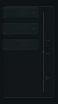 Vertical mobile background evidence card workflow seamless loop