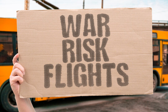 "War risk flights" IATA warns conflicts threaten airline safety. WAR. RISK. FLIGHTS. IATA. CONFLICT.