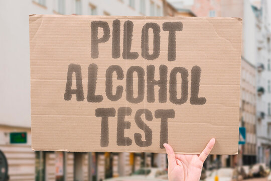 "Pilot alcohol test" orders crew substance screening. PILOT. ALCOHOL. TEST. CREW.