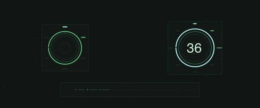 Cinematic widescreen trust indicator anamorphic seamless loop