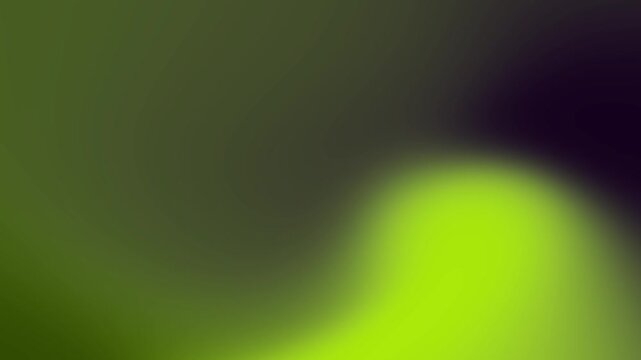 Toxic Halloween abstract animation blending acid green, black and purple into a vivid dark gradient with an eerie supernatural mood