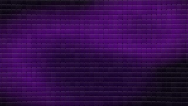 Dark purple abstract animation with a layered square glass-like texture and subtle luminous depth for a futuristic backdrop